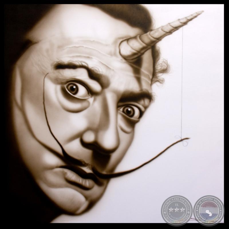 SALVADOR DALÍ - De la serie RETRATOS de DIEGO SCHÄFER